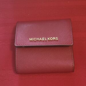 Michael Kors Crimson Card Holder